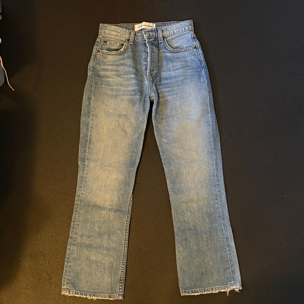 Reformation Jordan Kick Flare jeans